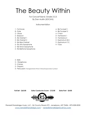 The Beauty Within - Austin - Concert Band - Gr. 2.5