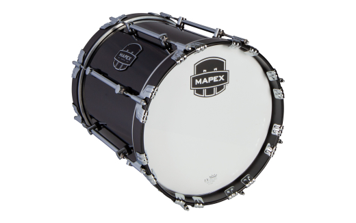 Mapex Marching - Quantum Mark II Series 18x14 Marching Bass Drum - Dark Black