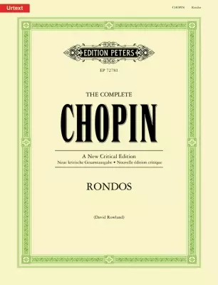C.F. Peters Corporation - The Complete Chopin: Rondos (New Critical Edition)- Chopin/Rowland - Book - Piano