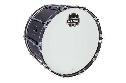Mapex Marching - Quantum Mark II Series 22x14 Marching Bass Drum - Dark Black
