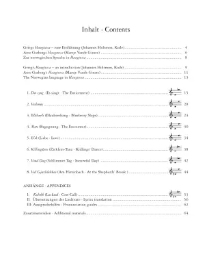 Haugtussa: Song Cycle, Op.67 - Grieg/Ginste/Bergen - Medium Voice/Piano - Book/Audio