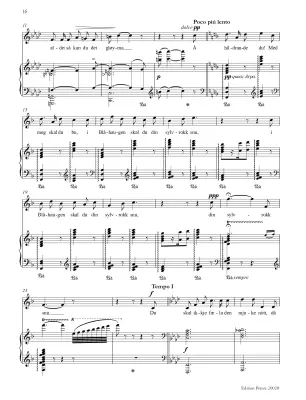 Haugtussa: Song Cycle, Op.67 - Grieg/Ginste/Bergen - Medium Voice/Piano - Book/Audio