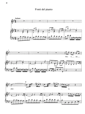 Cantatas for Solo Voice, Part 1 - Vivaldi/Dunham - Soprano Voice/ Piano - Book