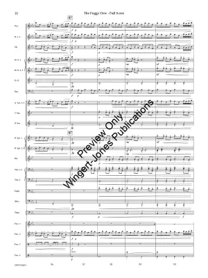 Foggy Dew (Irish Folk Song) - Wilds - Concert Band - Gr. 4.5