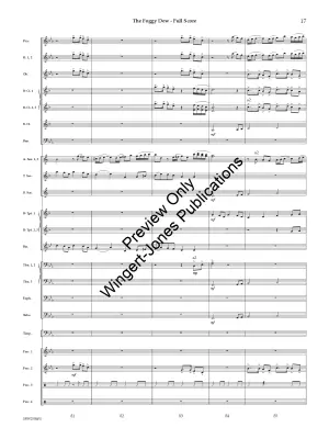 Foggy Dew (Irish Folk Song) - Wilds - Concert Band - Gr. 4.5