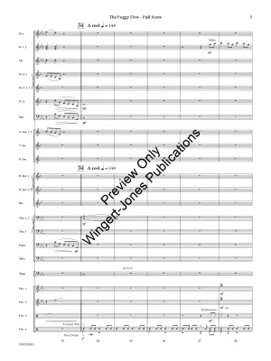 Foggy Dew (Irish Folk Song) - Wilds - Concert Band - Gr. 4.5