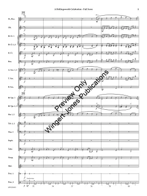 Hollingsworth Celebration - Sheldon - Concert Band - Gr. 4.5