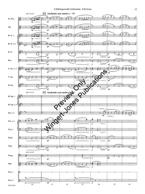 Hollingsworth Celebration - Sheldon - Concert Band - Gr. 4.5