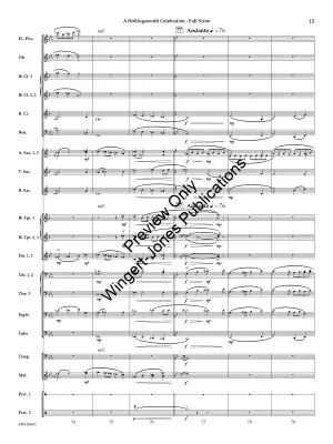 Hollingsworth Celebration - Sheldon - Concert Band - Gr. 4.5