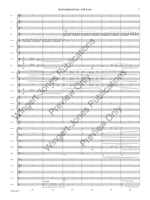 Red Feathered Soul - Hobbs - Concert Band - Gr. 4.5