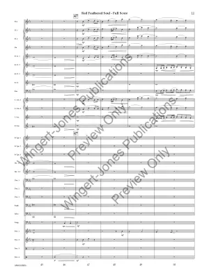 Red Feathered Soul - Hobbs - Concert Band - Gr. 4.5