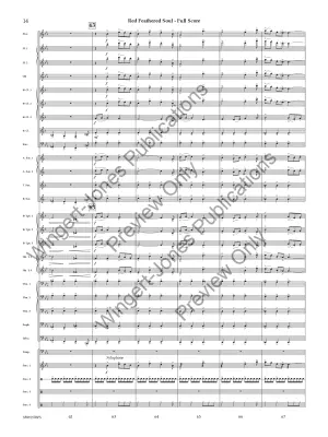 Red Feathered Soul - Hobbs - Concert Band - Gr. 4.5