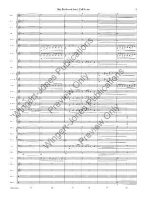Red Feathered Soul - Hobbs - Concert Band - Gr. 4.5
