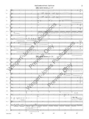 Red Feathered Soul - Hobbs - Concert Band - Gr. 4.5
