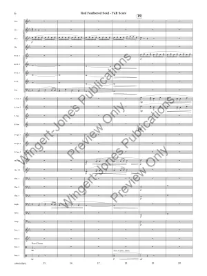 Red Feathered Soul - Hobbs - Concert Band - Gr. 4.5