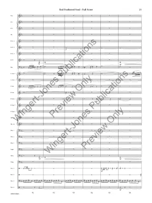 Red Feathered Soul - Hobbs - Concert Band - Gr. 4.5
