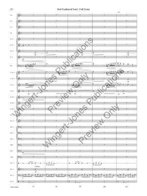 Red Feathered Soul - Hobbs - Concert Band - Gr. 4.5