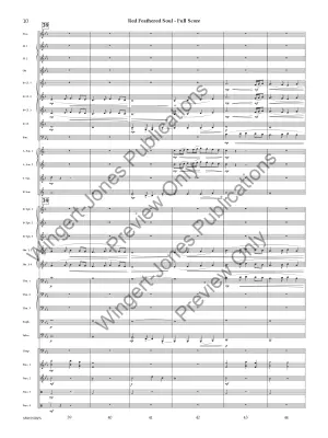 Red Feathered Soul - Hobbs - Concert Band - Gr. 4.5