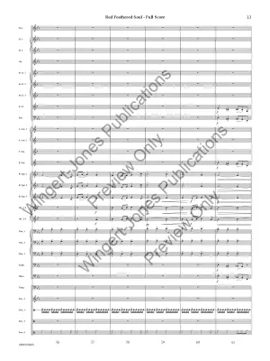 Red Feathered Soul - Hobbs - Concert Band - Gr. 4.5