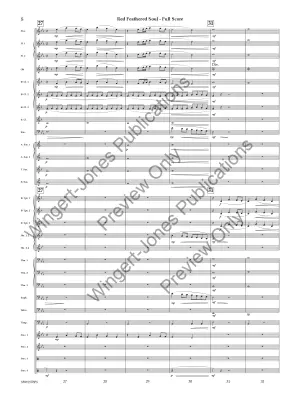 Red Feathered Soul - Hobbs - Concert Band - Gr. 4.5