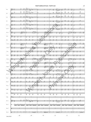 Red Feathered Soul - Hobbs - Concert Band - Gr. 4.5