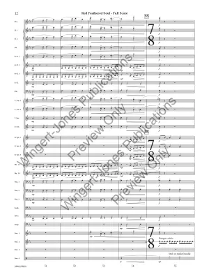 Red Feathered Soul - Hobbs - Concert Band - Gr. 4.5
