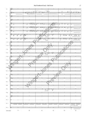 Red Feathered Soul - Hobbs - Concert Band - Gr. 4.5