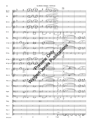 Los Bailes Calientes - Owens - Concert Band - Gr. 5