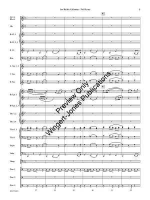 Los Bailes Calientes - Owens - Concert Band - Gr. 5