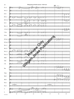 Whispering of Fields Unsown - Boysen Jr. - Concert Band - Gr. 4.5