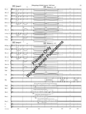 Whispering of Fields Unsown - Boysen Jr. - Concert Band - Gr. 4.5