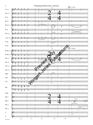 Whispering of Fields Unsown - Boysen Jr. - Concert Band - Gr. 4.5