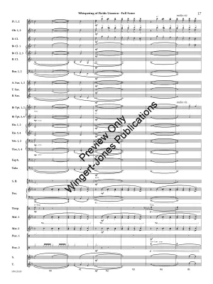 Whispering of Fields Unsown - Boysen Jr. - Concert Band - Gr. 4.5