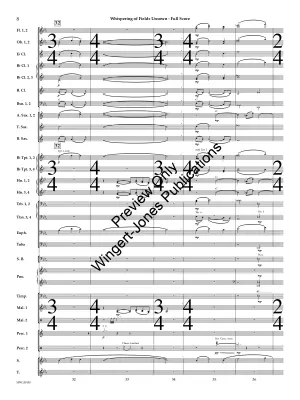 Whispering of Fields Unsown - Boysen Jr. - Concert Band - Gr. 4.5