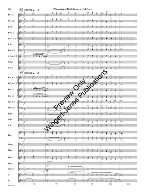 Whispering of Fields Unsown - Boysen Jr. - Concert Band - Gr. 4.5
