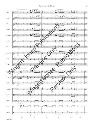 San Lorenzo - Silva/Bourgeois - Concert Band (March) - Gr. 4.5