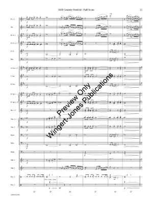 Hill Country Festival - Jones - Concert Band - Gr. 3