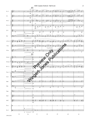 Hill Country Festival - Jones - Concert Band - Gr. 3