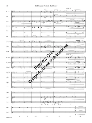 Hill Country Festival - Jones - Concert Band - Gr. 3