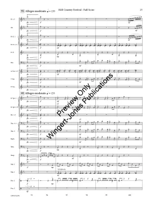 Hill Country Festival - Jones - Concert Band - Gr. 3