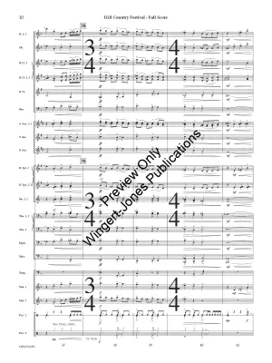 Hill Country Festival - Jones - Concert Band - Gr. 3