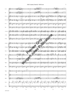 Hill Country Festival - Jones - Concert Band - Gr. 3