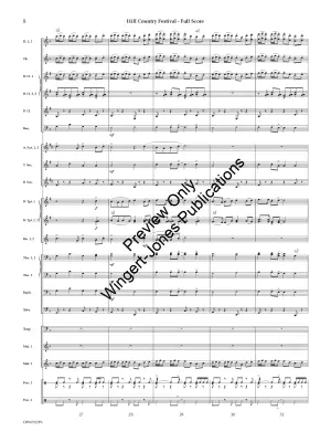 Hill Country Festival - Jones - Concert Band - Gr. 3