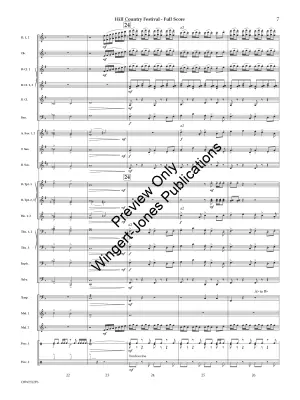 Hill Country Festival - Jones - Concert Band - Gr. 3