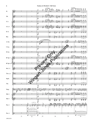 Fantasy in Mischief - Nitsch - Concert Band - Gr. 3