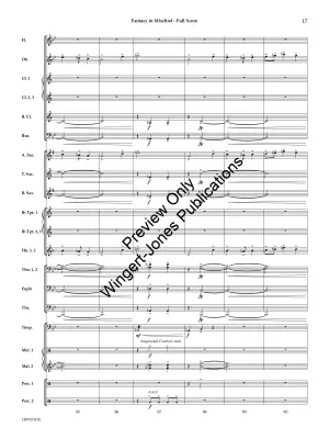 Fantasy in Mischief - Nitsch - Concert Band - Gr. 3