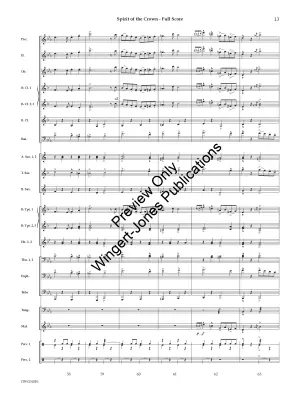 Spirit Of The Crown - Roth - Concert Band (March) - Gr. 3