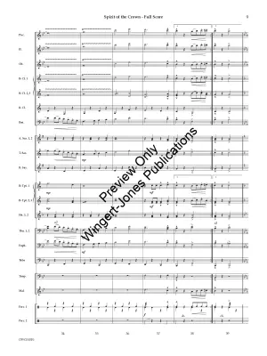 Spirit Of The Crown - Roth - Concert Band (March) - Gr. 3