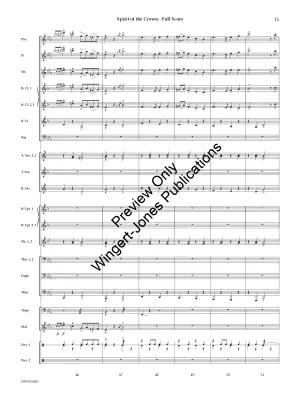 Spirit Of The Crown - Roth - Concert Band (March) - Gr. 3