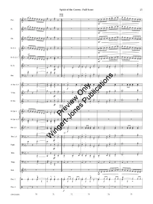 Spirit Of The Crown - Roth - Concert Band (March) - Gr. 3